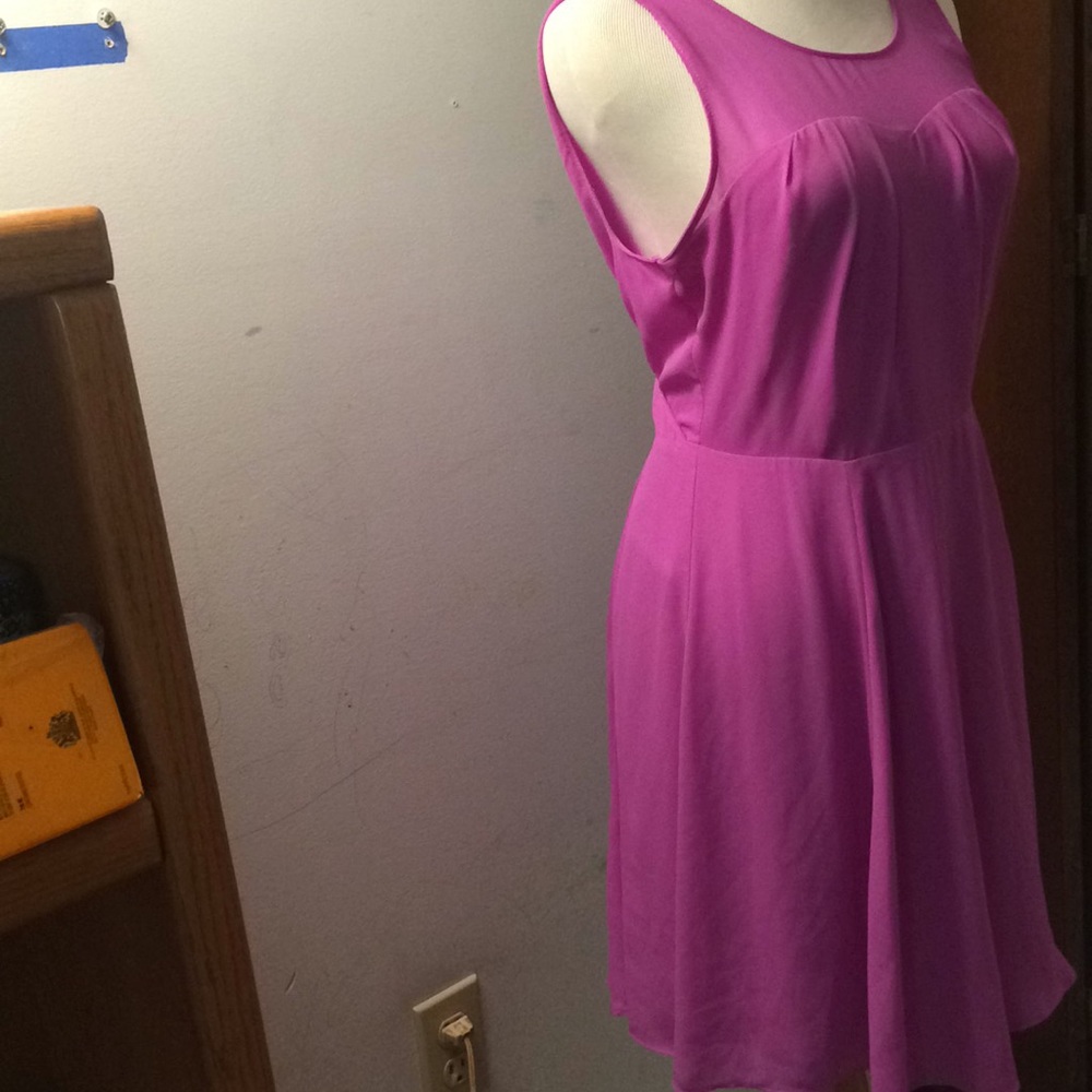 Purple dress
